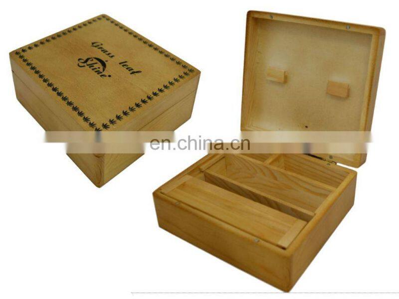Plain Unpainted Wooden Set Crate Storage Box Small Craft Box