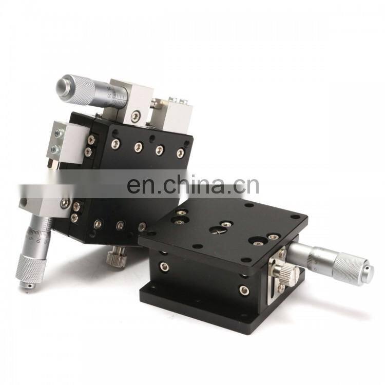 LD60-LM 60x60mm XYZ 3 Axis CNC Optical Manual Linear Slide Translation Stage Trimming Platform