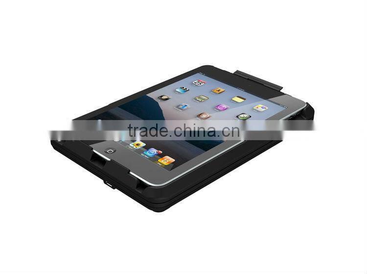 2013 Hot sale Wireless Bluetooth Keyboard with Slidable Case Stand for iPad Mini