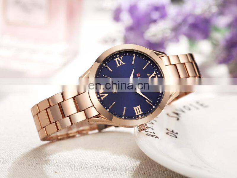CURREN 9007 Elegant Quartz Japan Movt Ladies Watch Date Stainless Steel Women Fashion Hand Watches Clock