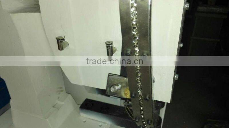 HAS VIDEO 195 Cycles 2 Heads Electric Paper Bag,Non Woven Bag,Shopping Bag Semi Automatic Eyelet Punch Machine