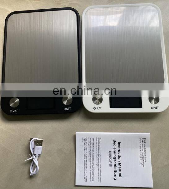 Custom Household Rechargeable Digital Kitchen Scale