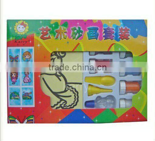 Color Sand Art Paints, Gift Set for Kids and Students