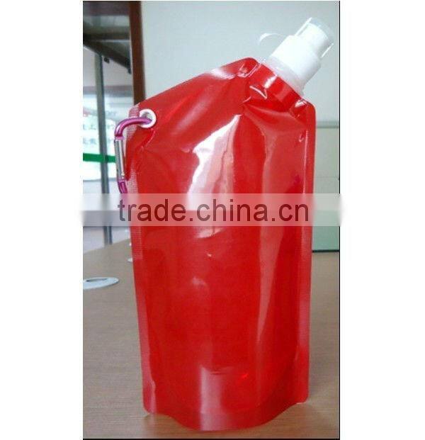 2015 kids foldable water bottle manufactured plastic water bottle with certification