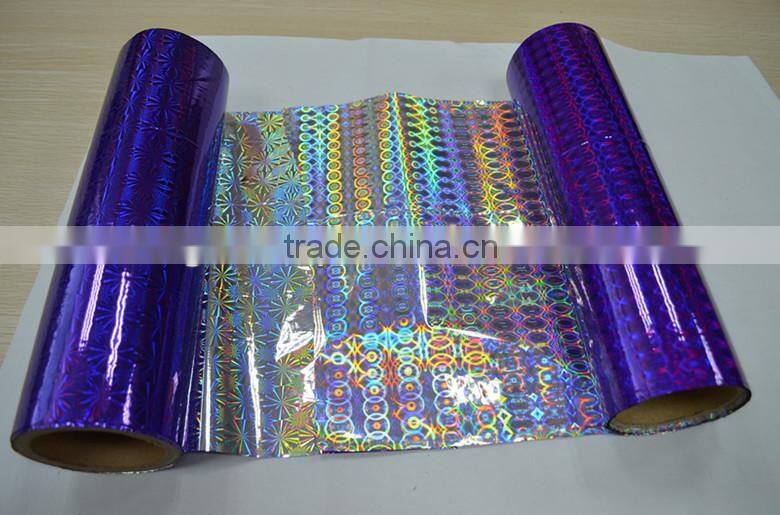 High Gloss OPP Holographic Film Used For Gift Packing