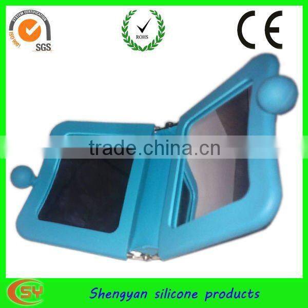 ShengYan fashion silcione bag with mirror design