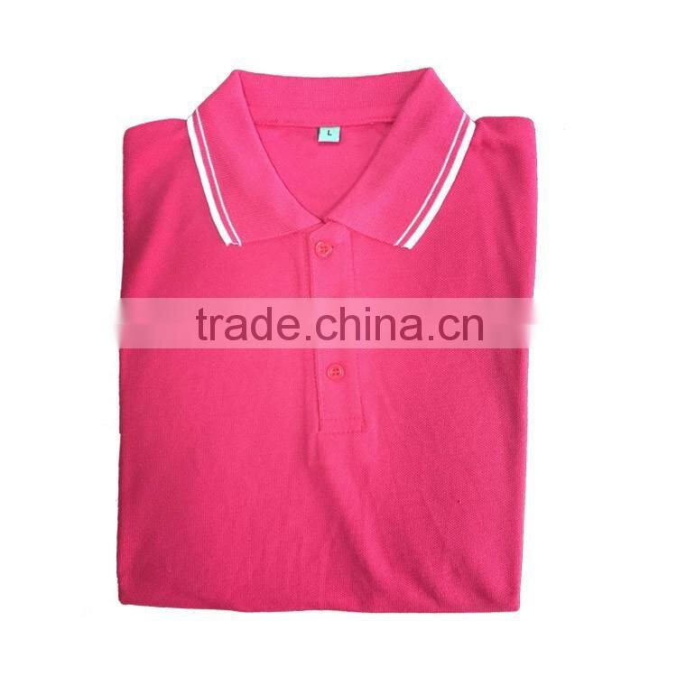 Fashion Polo shirt Collar custom t-shirt Design With Special Cuff