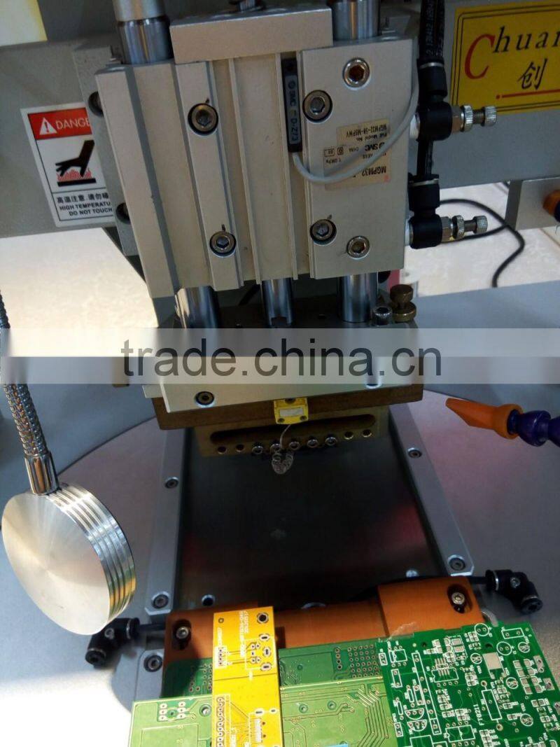 Automatic Desktop hot bar soldering Machine with Rotary For PCB Assembly