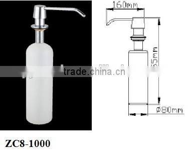 1000ml High quality plastic basin/ sink soap dispenser ZC8-1000