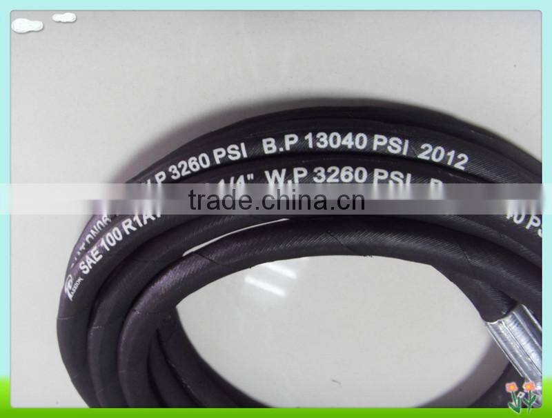 High Pressure Hydraulic Rubber Hose for Machine Tool and Eng