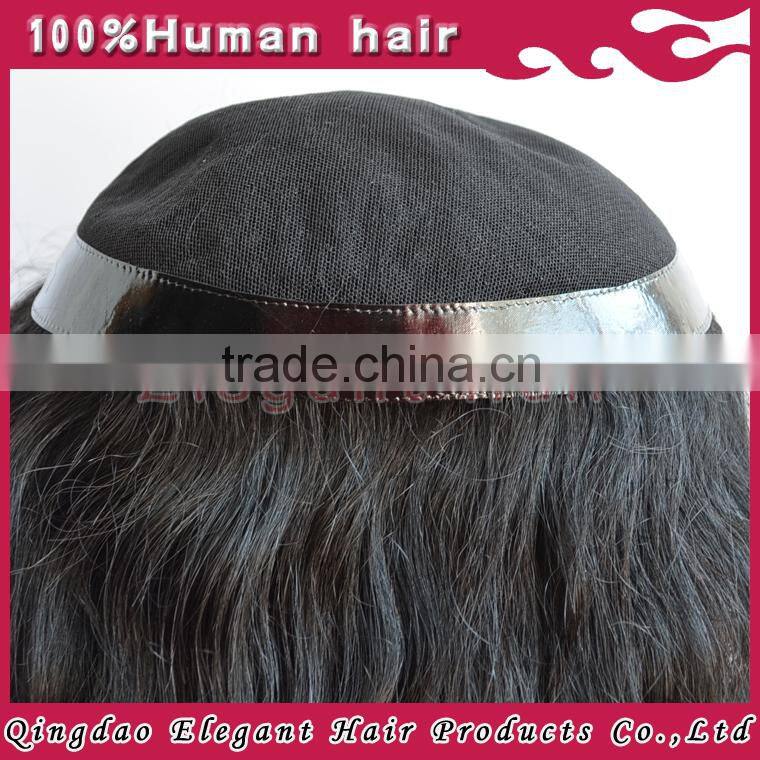 Brazilian Hair Human Hair Type and Yes Virgin Hair human hair toupee for women