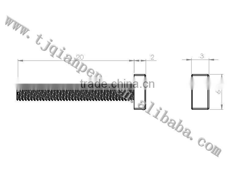stainless steel T Head Bolts /A2-70 T bolts