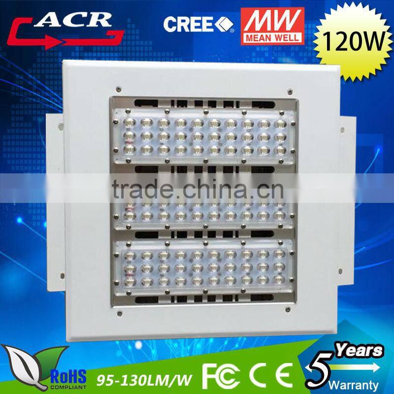 3 yeras warranty gas station light led 120w outdoor led canopy light