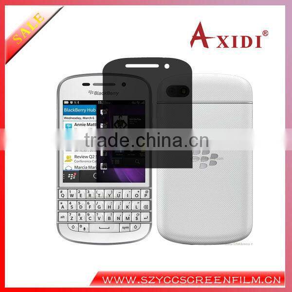 Factory Manufactury Privacy Protector Film For BB Q10