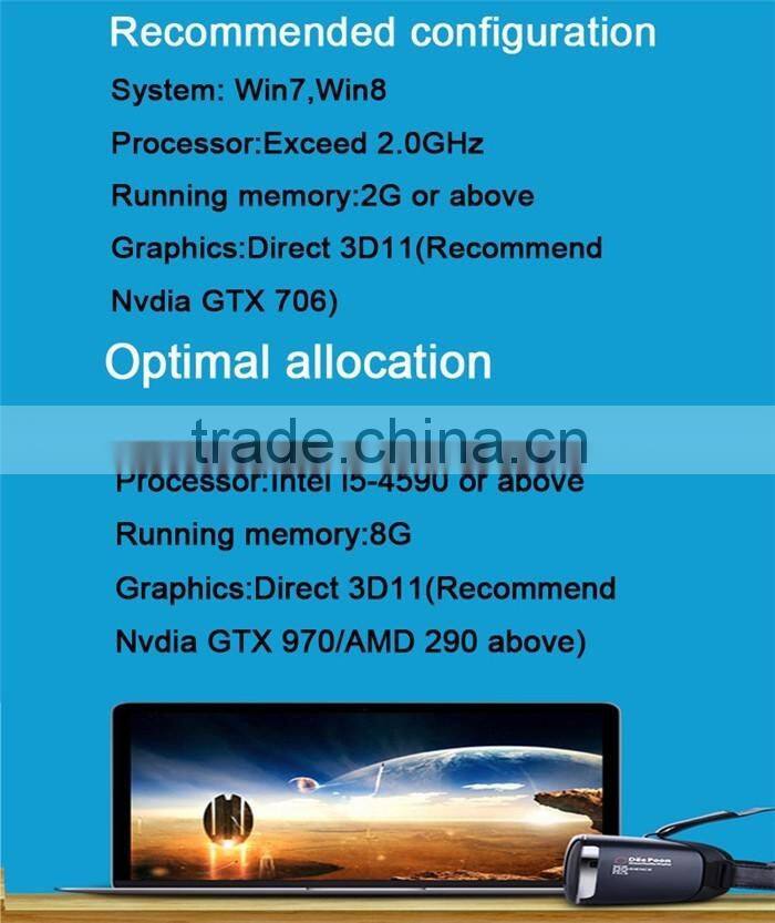 Popular DeePoon VR DeePoon E2 vr all in one with a 120 degree FOV high immersion is popular and nice selling