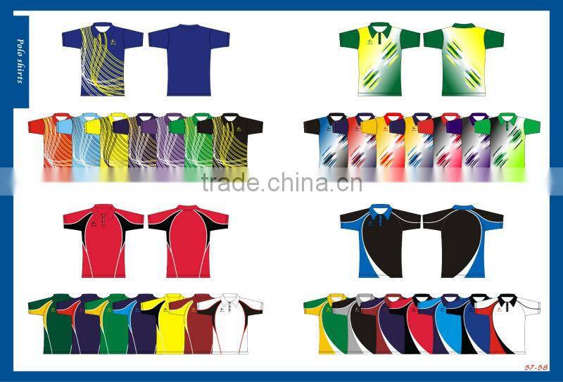 hot sales cheap price sublimated polo shirts