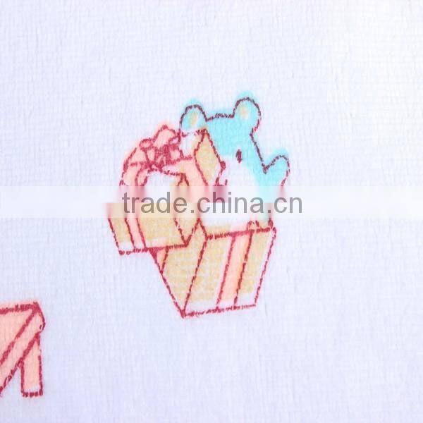 WZ-MS-029 velvet plain white baby body bibs