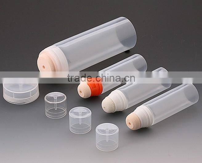 D35mm Plastic Tube with Sponge Applicator for Cosmetic Usage
