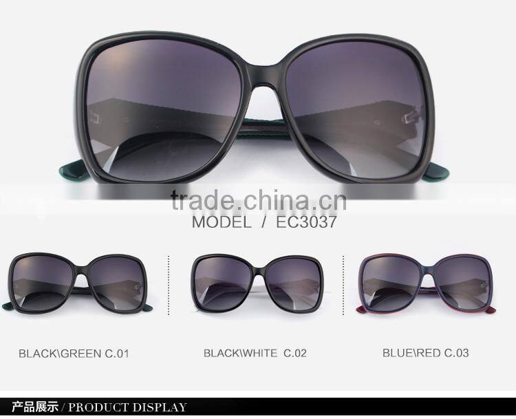 High Quality Acetate Round Sunglasses for Women Custom Logo