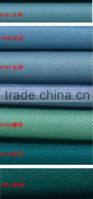 Twill khaki polyester/cotton twill tooling fabric yarn card /Cotton-padded jacket, outdoor clothing, overalls