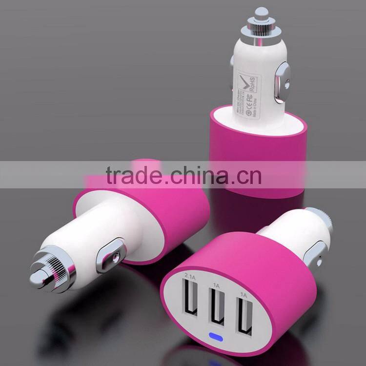 Professional high quality usb port portable car charger 12v car battery charger