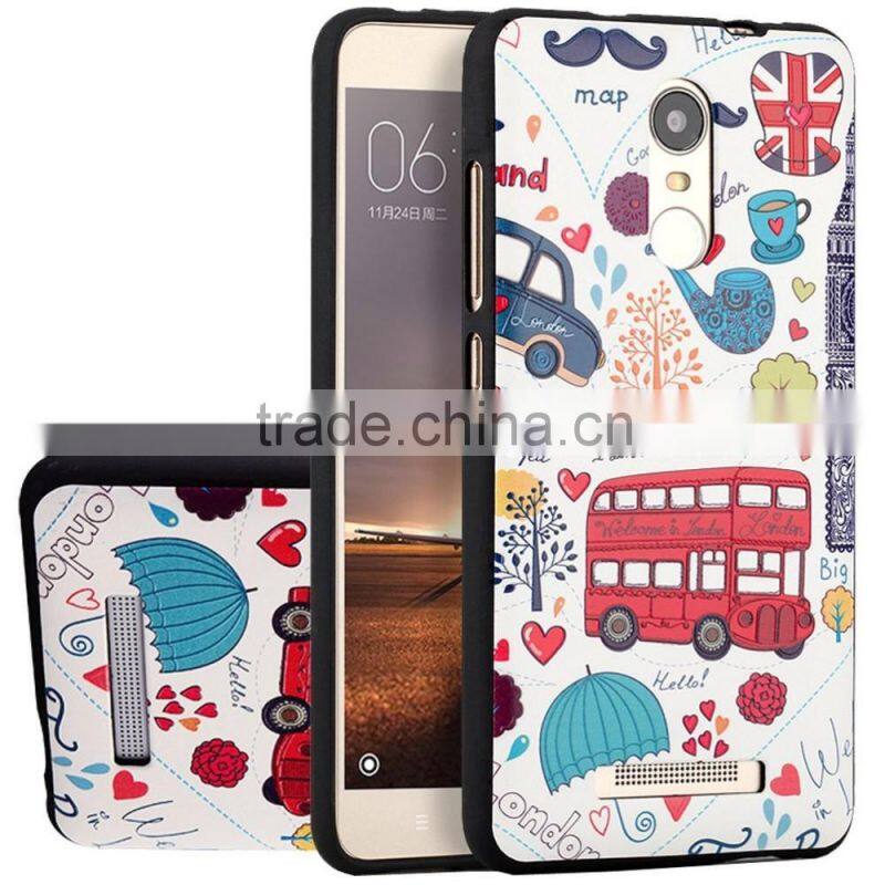 Keno Mobile phone accessories cheap phone Cases for Xiaomi Redmi note 3