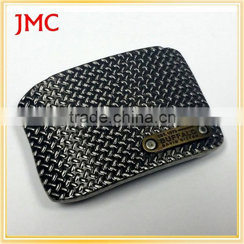 High quality pearl gun iron belt buckle , custom belt buckle