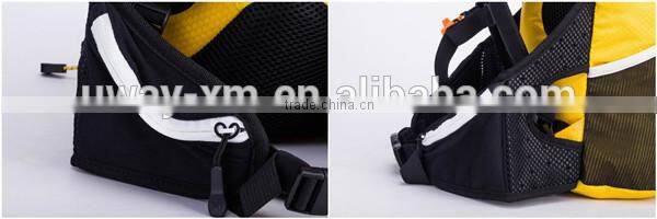 Durable 1680D yellow hiking backpack,camping backpack