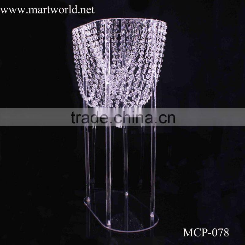 80cm crystal table centerpiece nice wedding centerpiece wedding decoration party and wedding decoration(MCP-078)