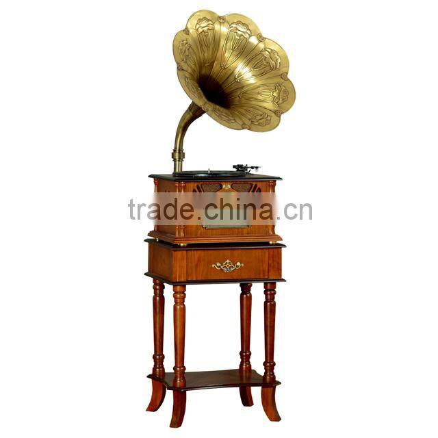 2015 New design Music Box phonograph series Brown