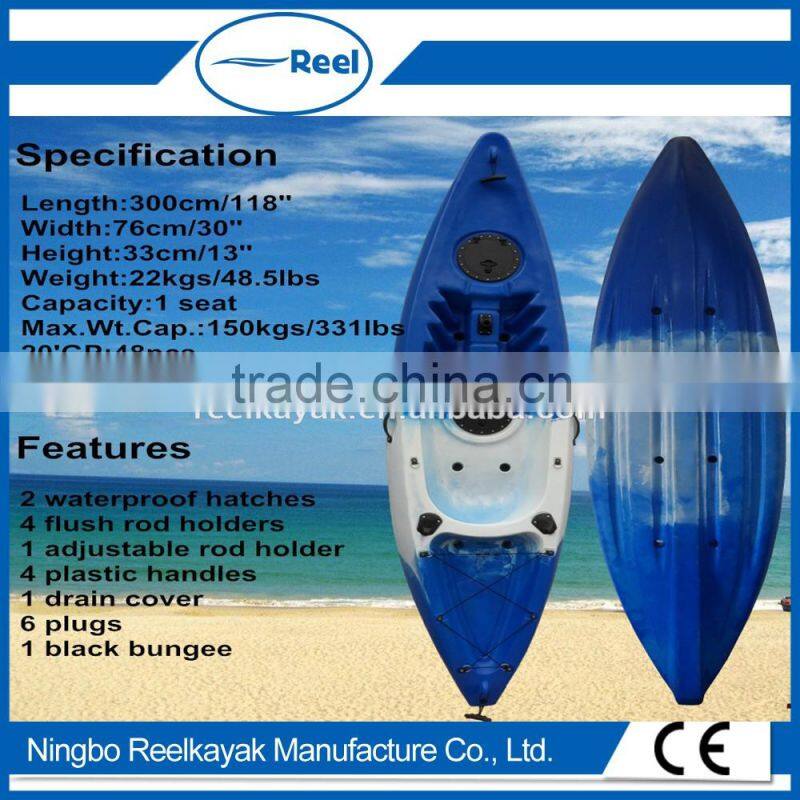 2016 fashion new design speed angler sit on top fishing kayaks made in China-speed angler