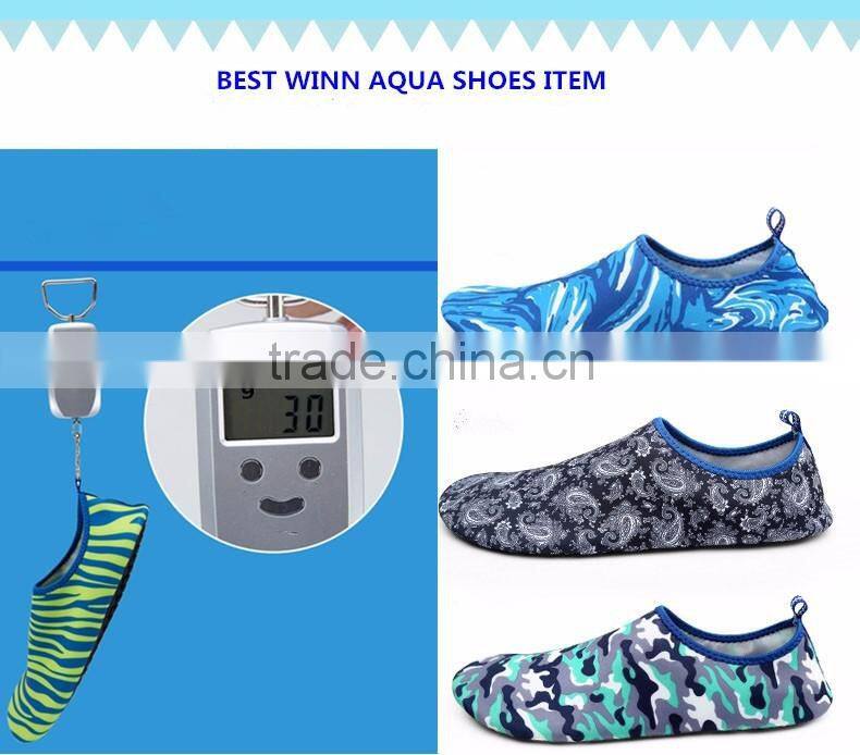 2017 summer beach walking water shoes aqua shoes