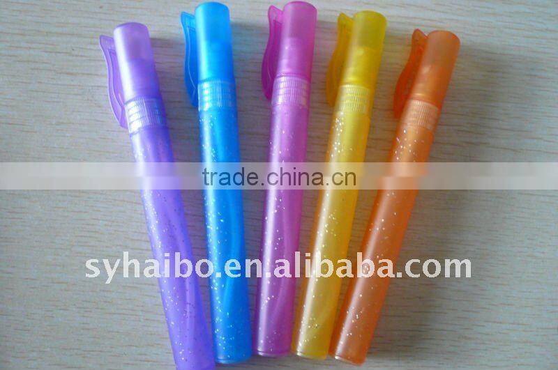 10ml mist perfume bottle plastic perfume pen sprayer bottle