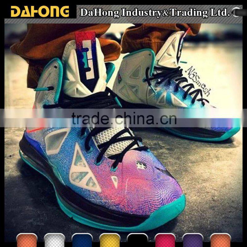 popular polyester round shoe laces of sport shoes