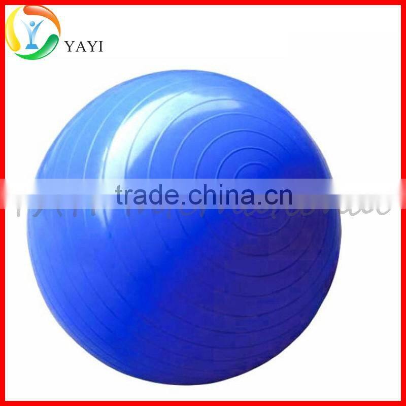 Wholesale Anti Burst PVC Inflatable Yoga Exercise Ball
