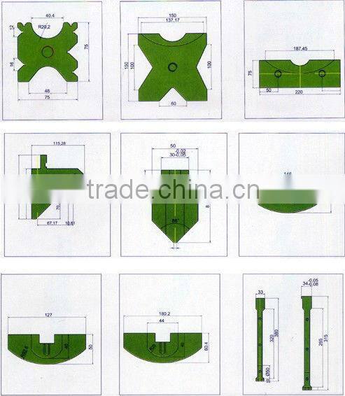 Gimec Punch and Die Tools,Amada Press brake mould Bending machine mould