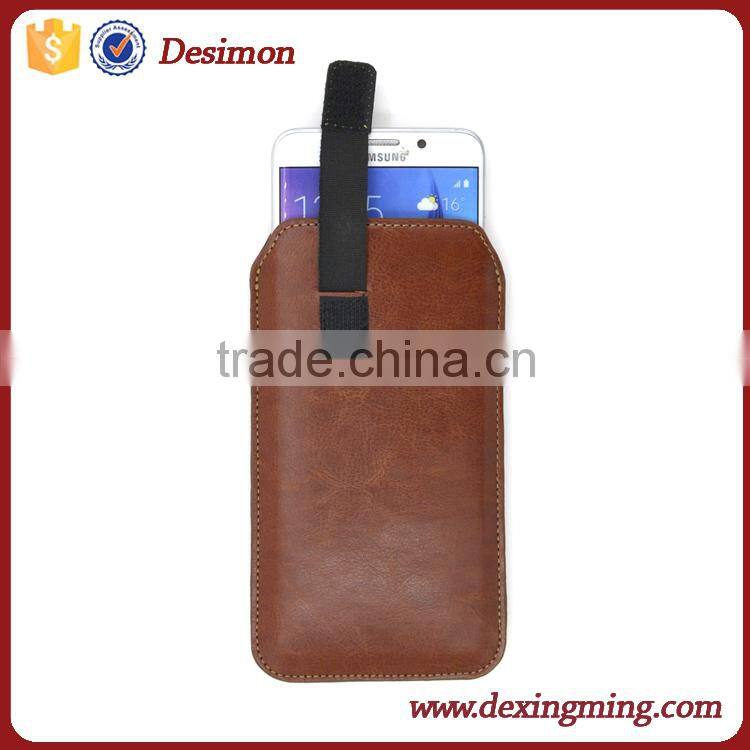 Manufactor PU leather pouch bag for Lenovo s1 Lite cover case