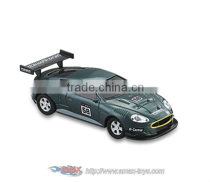 sc-495943 1:43 scale hand powered slot car with track length 10.6 meter