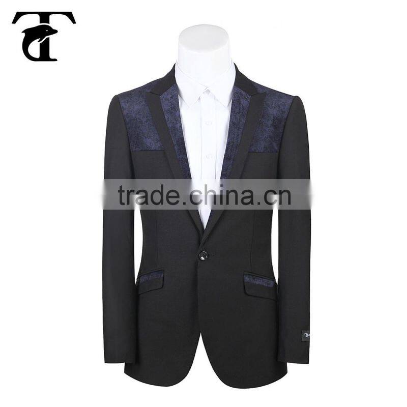 High quality polyester men's blazer men's office suit jacket suit wolesale