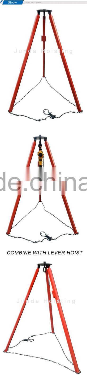 Instock 3000kg industrial lifting tool rescue tripod china factory