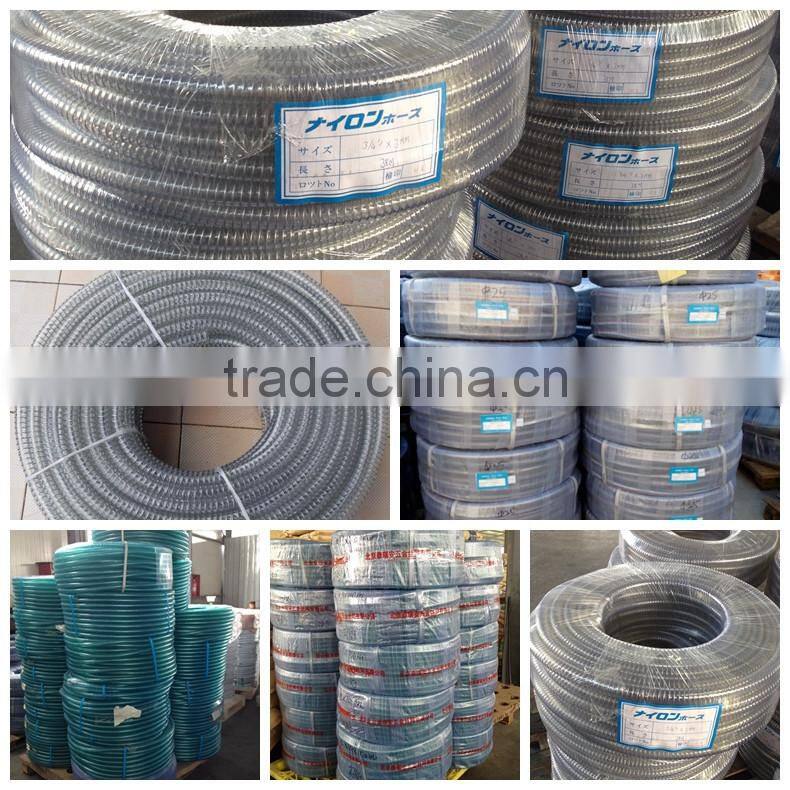 Flexible PVC Spiral Steel Wire Reinforced Hose