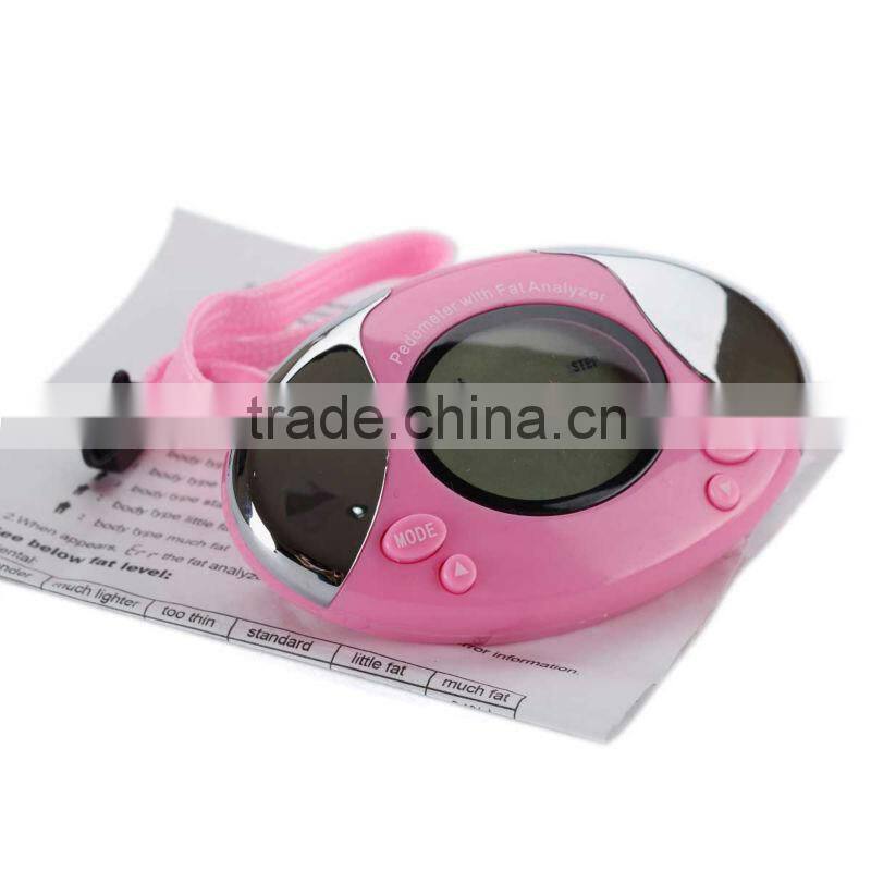 bracelet type pedometer/data memory