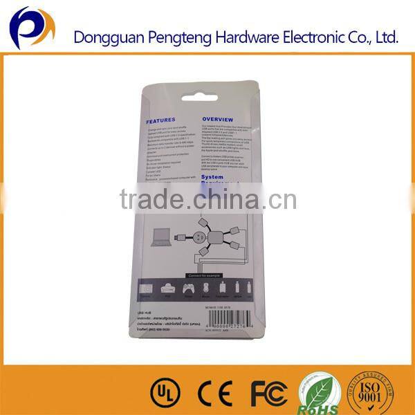 4 Ports USB Hub Mobile Phone Holder