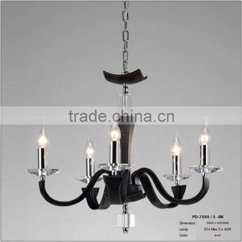 2012-2013 New design PU pendant lamp PD-7099-5 WH