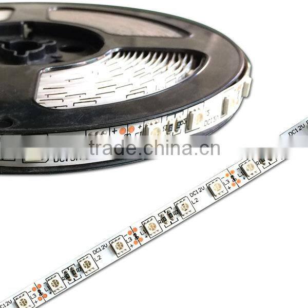 5050 SMD 60led/m Blue Non-waterproof 300leds LED Flexible Strip Light CE/ROHS