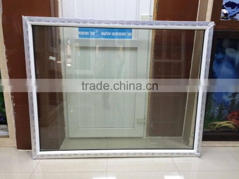 Plastic Frame material and Fixed open style window