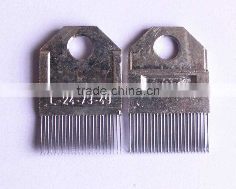 warp knitting spare parts guide needle L-24-73-49