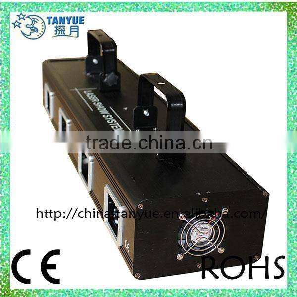 DMX512 factory price four head laser light laser decoration