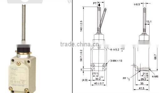 CNGAD water heater limited switch(micro switch,limiting switch)(WLNJ)