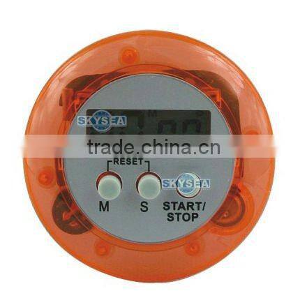 Transparent Case Countdown Kitchen Timer , digital timer
